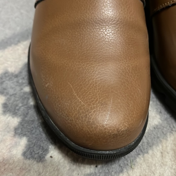 Sorel Joan of Arctic II Leather Sparkle Hidden Wedge Brown Boots. - Picture 11 of 13